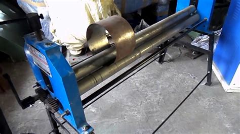 fabrication of sheet metal rolling machine|manual metal rolling machine.